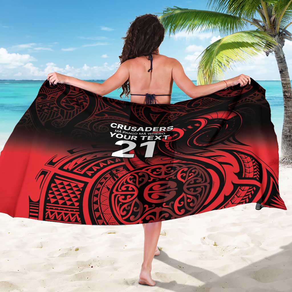 New Zealand Rugby Pacific Custom Sarong Whatumoana Maori Tribal Tattoo