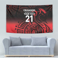 New Zealand Rugby Pacific Custom Tapestry Whatumoana Maori Tribal Tattoo