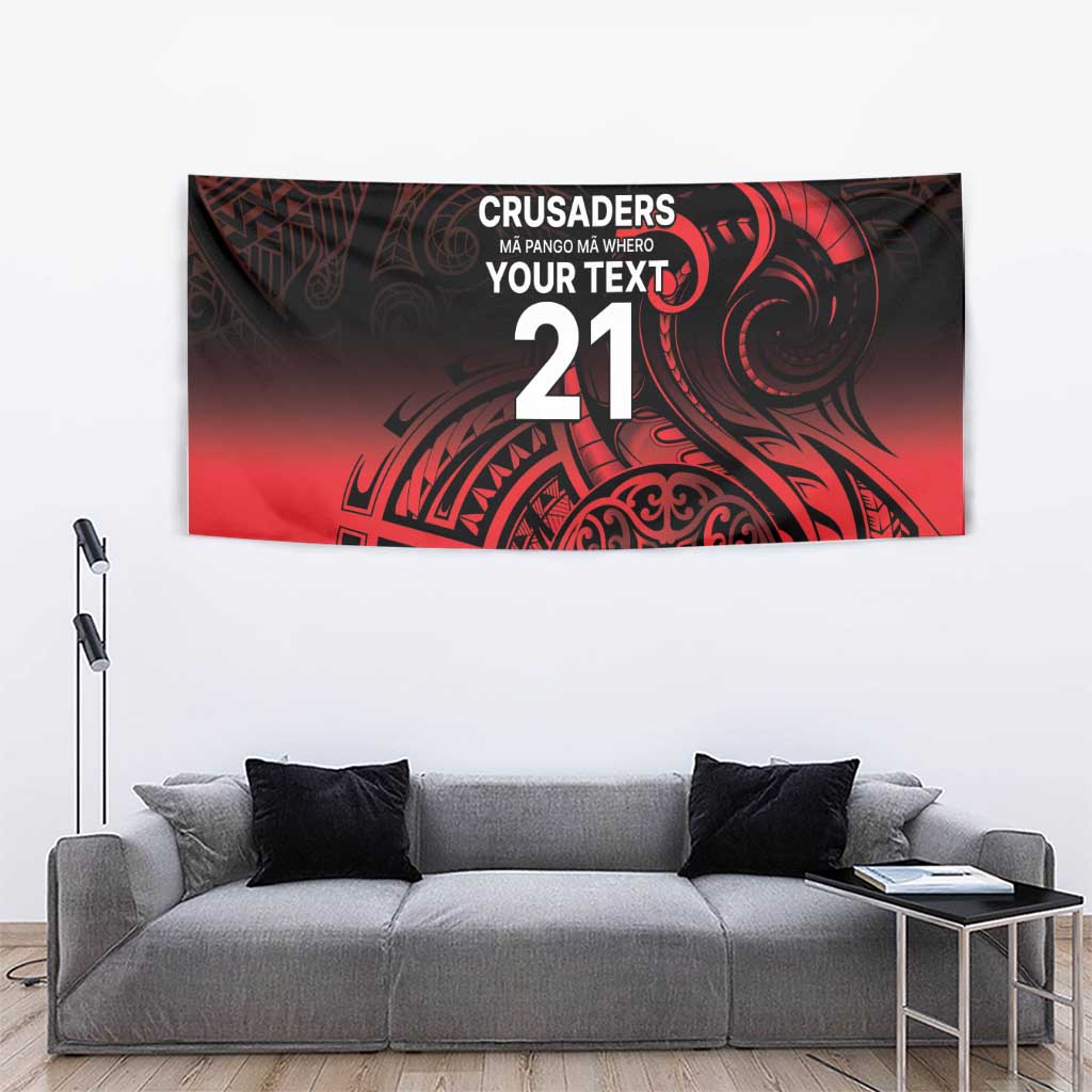 New Zealand Rugby Pacific Custom Tapestry Whatumoana Maori Tribal Tattoo