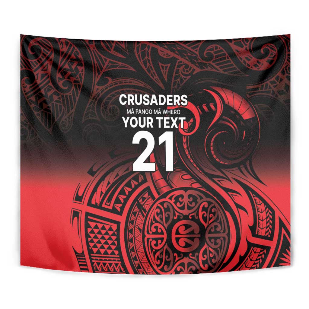 New Zealand Rugby Pacific Custom Tapestry Whatumoana Maori Tribal Tattoo