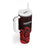 New Zealand Rugby Pacific Custom Tumbler With Handle Whatumoana Maori Tribal Tattoo
