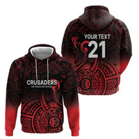 New Zealand Rugby Pacific Custom Zip Hoodie Whatumoana Maori Tribal Tattoo