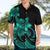 Polynesian Pride Plumeria Flowers Hawaiian Shirt Polynesian Tribal Aqua Vibe LT9 - Polynesian Pride