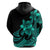 Polynesian Pride Plumeria Flowers Hoodie Polynesian Tribal Aqua Vibe LT9 - Polynesian Pride