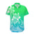 Polynesian Pride Plumeria Flowers Hawaiian Shirt Polynesian Tribal Gradient Green LT9 Green - Polynesian Pride