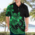 Polynesian Pride Plumeria Flowers Hawaiian Shirt Polynesian Tribal Green Vibe LT9 - Polynesian Pride