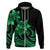 Polynesian Pride Plumeria Flowers Hoodie Polynesian Tribal Green Vibe LT9 - Polynesian Pride