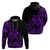 Polynesian Pride Plumeria Flowers Hoodie Polynesian Tribal Purple Vibe LT9 - Polynesian Pride