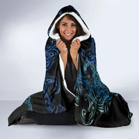 Samoa Siva Afi Hooded Blanket Fireknife Fire Dance Pacific Tribal Motif