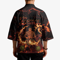 Samoa Siva Afi Dance Fireknife Kimono Polynesian Heritage Fire Dance