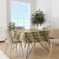 Uliuli Ahiahia Hawaiian Mango Palaka Tablecloth Aloha Hibiscus Pikake Lei