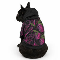 Hawaiian Mango Tribal Tattoo Pet Hoodie Pink Pacific Traditional Pattern LT9 - Polynesian Pride