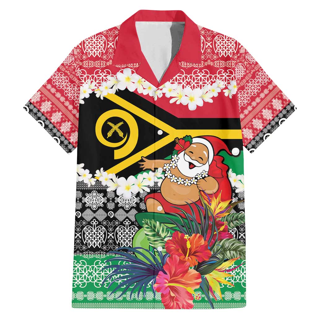 Personalised Vanuatu Joyeux Noel Family Matching Mermaid Dress and Hawaiian Shirt Proud To Be a Ni-Van Sand Drawing Art - Polynesian Pride