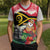 Personalised Vanuatu Joyeux Noel Christmas Knitted V-Neck Vest Proud To Be a Ni-Van Sand Drawing Art - Polynesian Pride