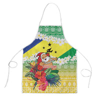 Personalised Malampa Joyeux Noel Apron Proud To Be a Ni-Van Sand Drawing Art - Polynesian Pride