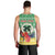 Personalised Malampa Joyeux Noel Men Tank Top Proud To Be a Ni-Van Sand Drawing Art - Polynesian Pride