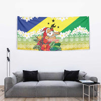 Personalised Malampa Joyeux Noel Tapestry Proud To Be a Ni-Van Sand Drawing Art - Polynesian Pride