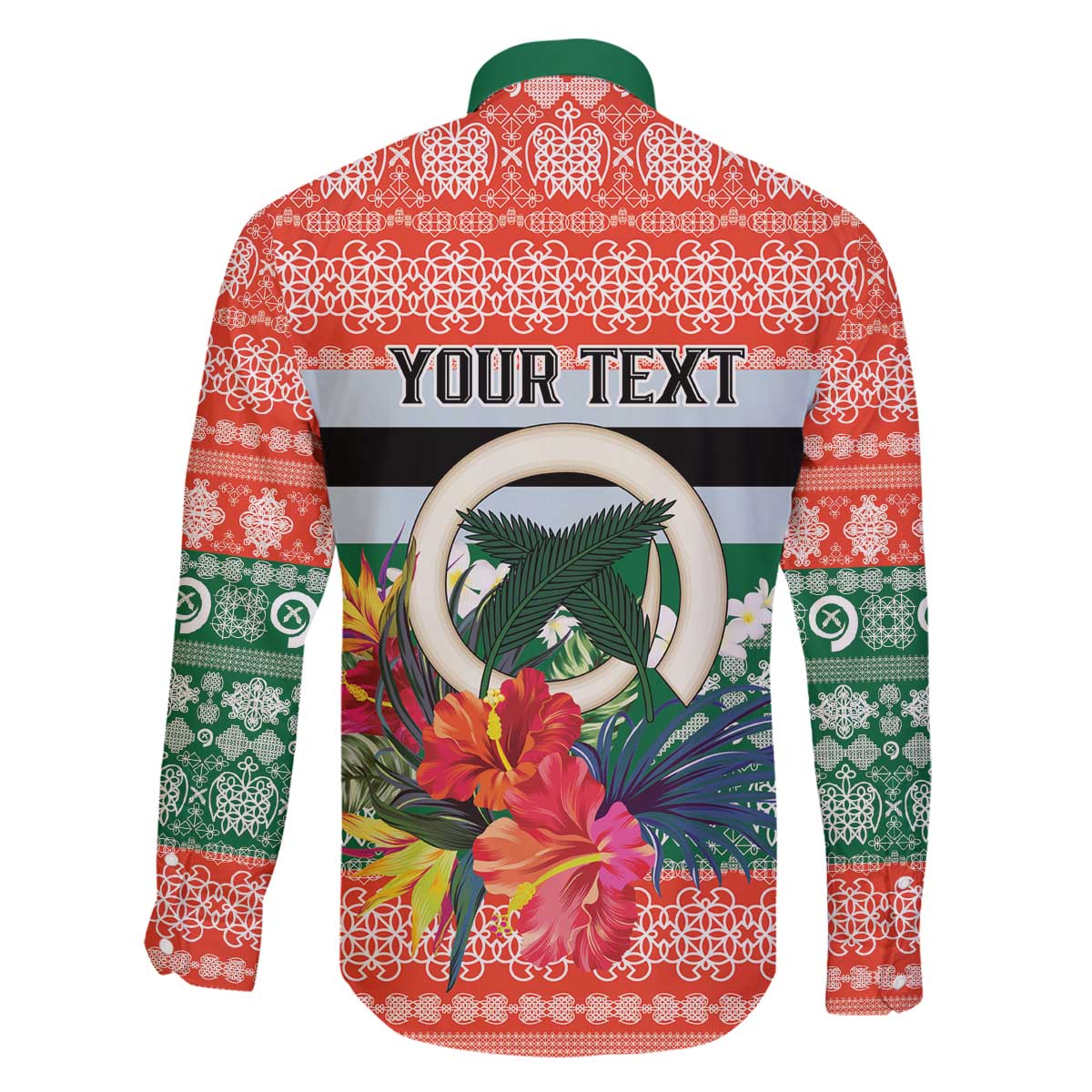 Personalised Penama Joyeux Noel Family Matching Off The Shoulder Long Sleeve Dress and Hawaiian Shirt Proud To Be a Ni-Van Sand Drawing Art - Polynesian Pride