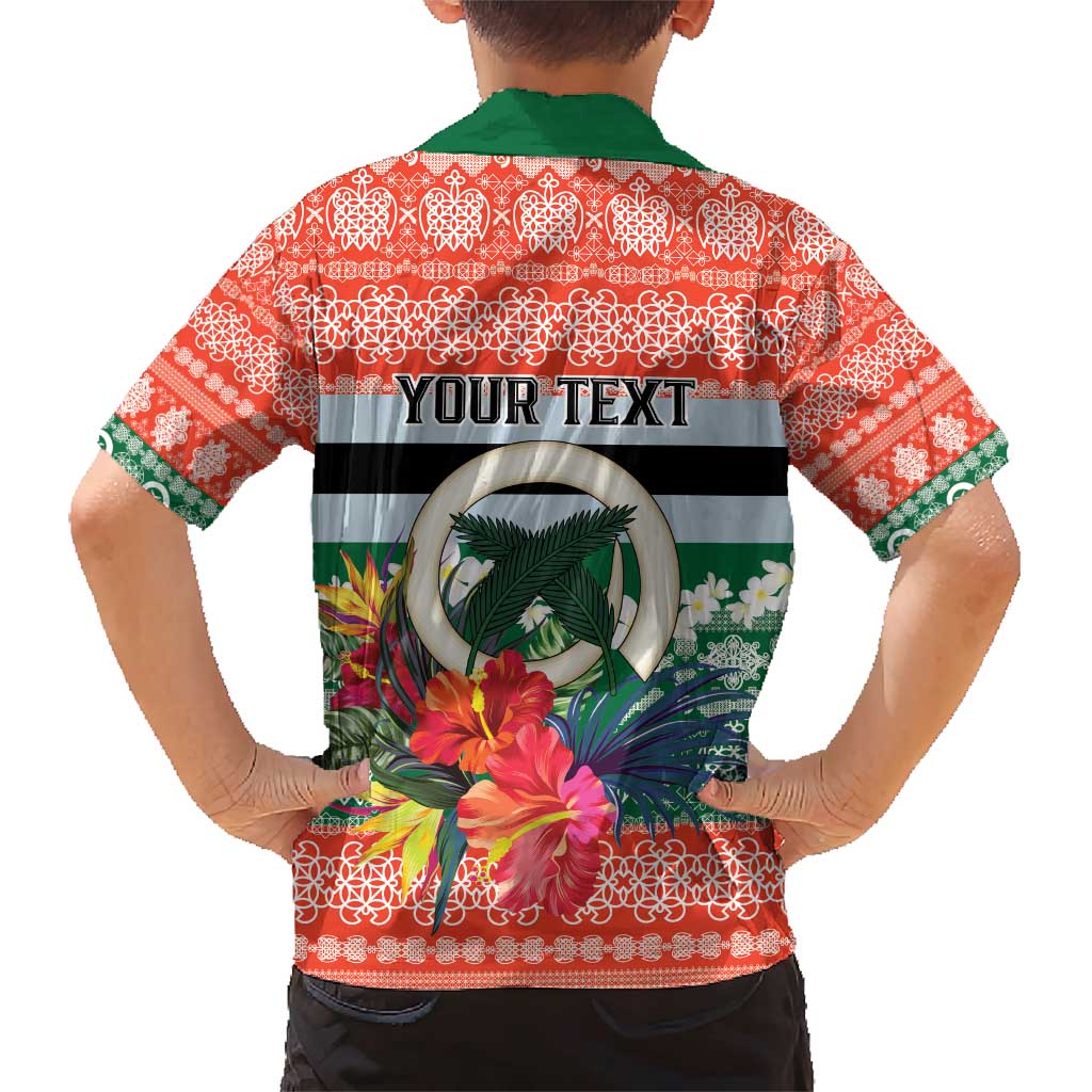 Personalised Penama Joyeux Noel Family Matching Short Sleeve Bodycon Dress and Hawaiian Shirt Proud To Be a Ni-Van Sand Drawing Art LT9 - Polynesian Pride