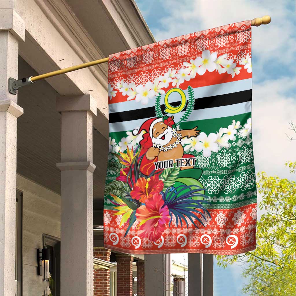 Personalised Penama Joyeux Noel Garden Flag Proud To Be a Ni-Van Sand Drawing Art - Polynesian Pride