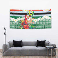 Personalised Penama Joyeux Noel Tapestry Proud To Be a Ni-Van Sand Drawing Art - Polynesian Pride