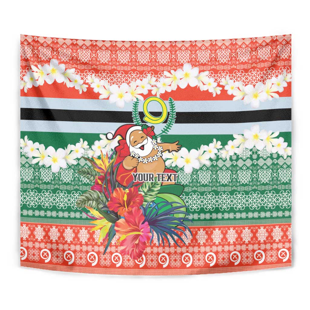 Personalised Penama Joyeux Noel Tapestry Proud To Be a Ni-Van Sand Drawing Art - Polynesian Pride