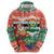 Personalised Penama Joyeux Noel Zip Hoodie Proud To Be a Ni-Van Sand Drawing Art - Polynesian Pride