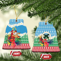 Personalised Sanma Joyeux Noel Ceramic Ornament Proud To Be a Ni-Van Sand Drawing Art - Polynesian Pride