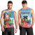 Personalised Sanma Joyeux Noel Men Tank Top Proud To Be a Ni-Van Sand Drawing Art - Polynesian Pride
