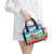 Personalised Sanma Joyeux Noel Shoulder Handbag Proud To Be a Ni-Van Sand Drawing Art - Polynesian Pride