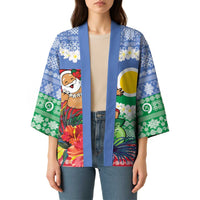 Personalised Shefa Joyeux Noel Kimono Proud To Be a Ni-Van Sand Drawing Art - Polynesian Pride