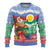 Personalised Shefa Joyeux Noel Ugly Christmas Sweater Proud To Be a Ni-Van Sand Drawing Art - Polynesian Pride
