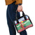 Personalised Shefa Joyeux Noel Shoulder Handbag Proud To Be a Ni-Van Sand Drawing Art - Polynesian Pride