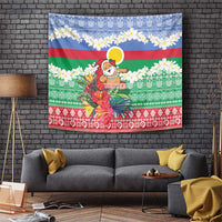 Personalised Shefa Joyeux Noel Tapestry Proud To Be a Ni-Van Sand Drawing Art - Polynesian Pride