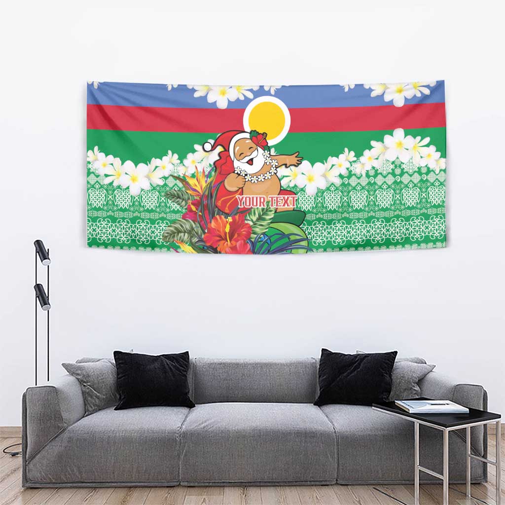Personalised Shefa Joyeux Noel Tapestry Proud To Be a Ni-Van Sand Drawing Art - Polynesian Pride