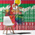 Personalised Shefa Joyeux Noel Window Curtain Proud To Be a Ni-Van Sand Drawing Art - Polynesian Pride