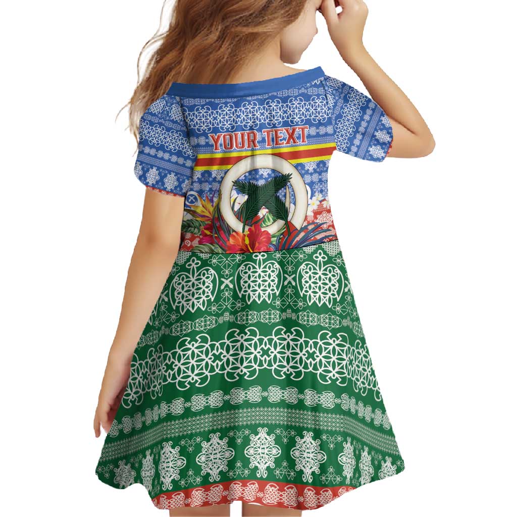 Personalised Tafea Joyeux Noel Family Matching Long Sleeve Bodycon Dress and Hawaiian Shirt Proud To Be a Ni-Van Sand Drawing Art LT9 - Polynesian Pride