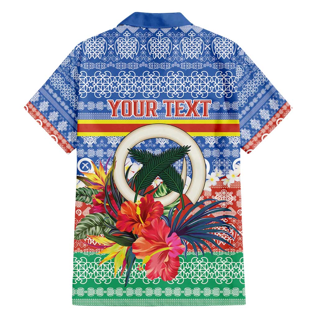 Personalised Tafea Joyeux Noel Family Matching Puletasi and Hawaiian Shirt Proud To Be a Ni-Van Sand Drawing Art LT9 - Polynesian Pride
