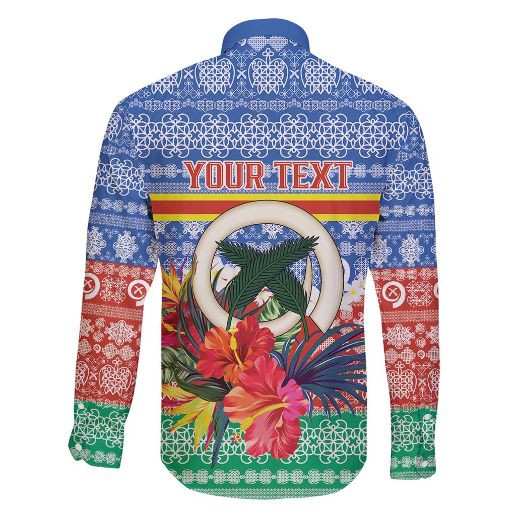 Personalised Tafea Joyeux Noel Family Matching Summer Maxi Dress and Hawaiian Shirt Proud To Be a Ni-Van Sand Drawing Art - Polynesian Pride