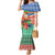 Personalised Tafea Joyeux Noel Mermaid Dress Proud To Be a Ni-Van Sand Drawing Art - Polynesian Pride