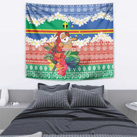 Personalised Tafea Joyeux Noel Tapestry Proud To Be a Ni-Van Sand Drawing Art - Polynesian Pride