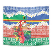 Personalised Tafea Joyeux Noel Tapestry Proud To Be a Ni-Van Sand Drawing Art - Polynesian Pride