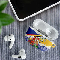 Personalised Torba Joyeux Noel AirPods Case Proud To Be a Ni-Van Sand Drawing Art - Polynesian Pride