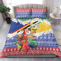 Personalised Torba Joyeux Noel Bedding Set Proud To Be a Ni-Van Sand Drawing Art - Polynesian Pride