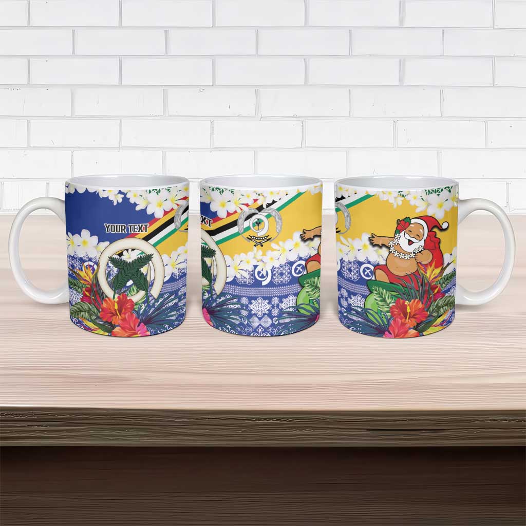 Personalised Torba Joyeux Noel Ceramic Mug Proud To Be a Ni-Van Sand Drawing Art - Polynesian Pride