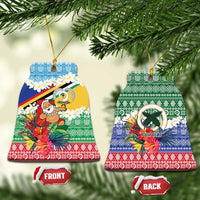 Personalised Torba Joyeux Noel Ceramic Ornament Proud To Be a Ni-Van Sand Drawing Art - Polynesian Pride