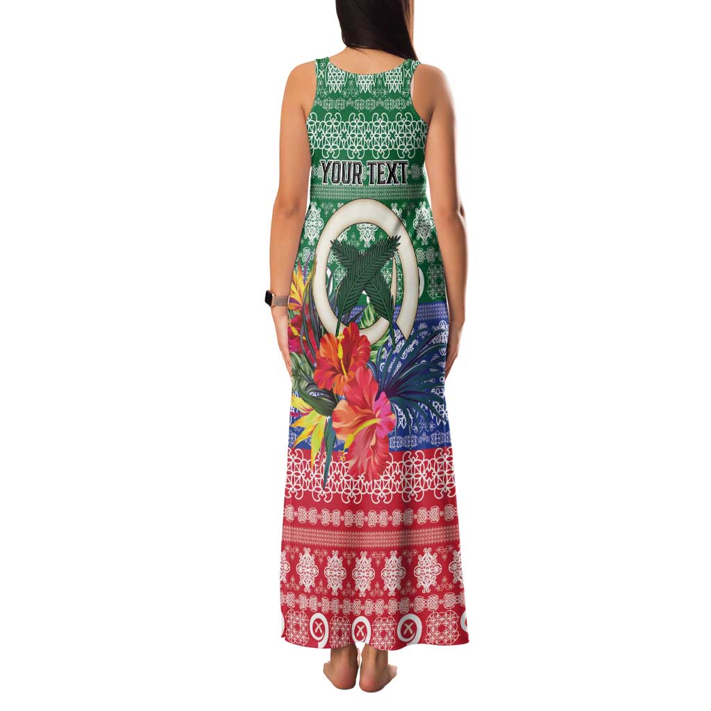 Personalised Torba Joyeux Noel Family Matching Tank Maxi Dress and Hawaiian Shirt Proud To Be a Ni-Van Sand Drawing Art - Polynesian Pride