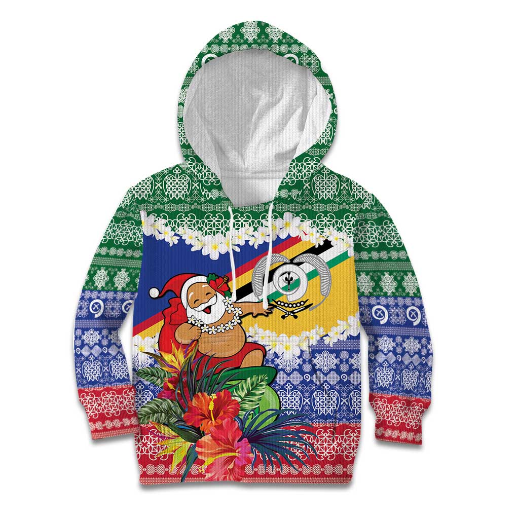 Personalised Torba Joyeux Noel Kid Hoodie Proud To Be a Ni-Van Sand Drawing Art - Polynesian Pride