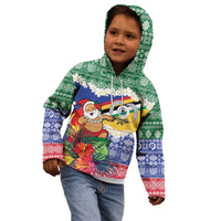 Personalised Torba Joyeux Noel Kid Hoodie Proud To Be a Ni-Van Sand Drawing Art - Polynesian Pride