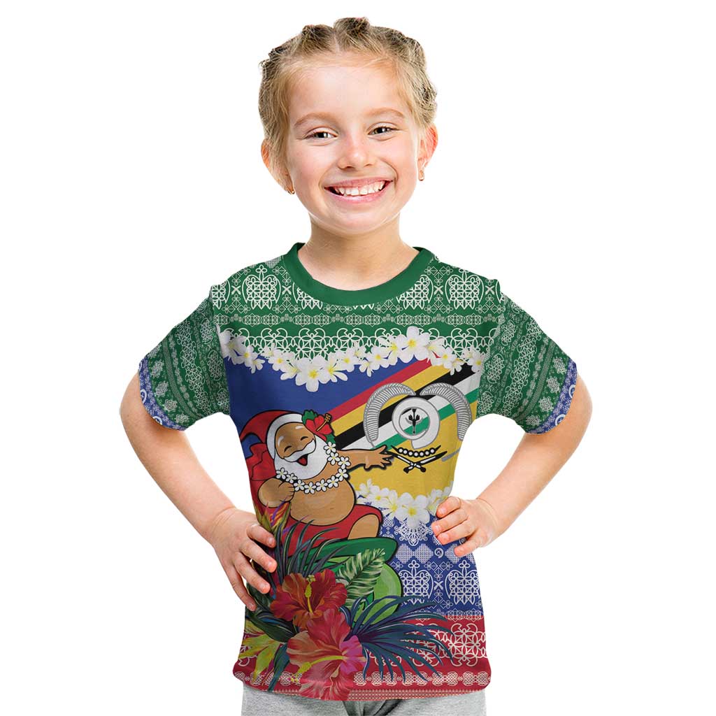 Personalised Torba Joyeux Noel Kid T Shirt Proud To Be a Ni-Van Sand Drawing Art - Polynesian Pride